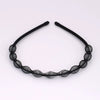 Metal Painted Hair Band Unisex Wave Head Band