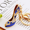 Metal Pearl Small Fragrant Style Key Chain Ring For Women As Bag Pendant