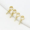 Metal Pendant Clip Buckle Diy Accessories 18K Gold Plated