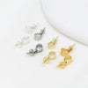 Metal Pendant Clip Buckle Diy Accessories 18K Gold Plated