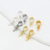 Metal Pendant Clip Buckle Diy Accessories 18K Gold Plated