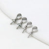 Metal Pendant Clip Buckle Diy Accessories 18K Gold Plated