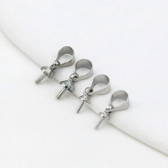 Metal Pendant Clip Buckle Diy Accessories 18K Gold Plated