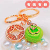 Metal Pineappleshaped Keychain Pendant With Diamond Encrustment For Women