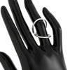 Metal Pleated Electroplated Geometry Bracelet For Women