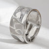 Metal Pleated Electroplated Geometry Bracelet For Women