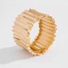 Metal Punk Style Geometric Pattern Electroplated Women's Bracelet