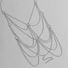 Metal Punk Style Hollow Ring Body Chain For Men