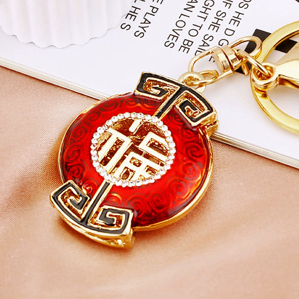 Metal Resin Keychain Diamondencrusted Princess Pumpkin Car Shape Cute Creative Pendant For Women