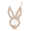 Metal Retro Geometric Rhinestone Star Moon Pearl Women's Hair Accessories Electroplating Hairpin