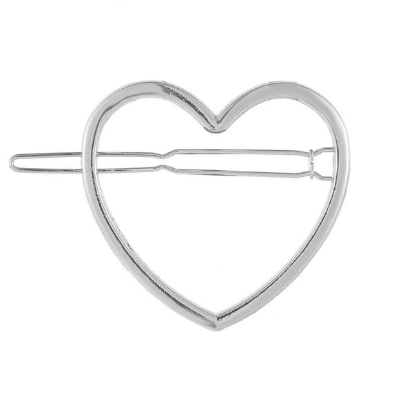 Metal Retro Geometric Rhinestone Star Moon Pearl Women's Hair Accessories Electroplating Hairpin