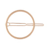 Metal Retro Geometric Rhinestone Star Moon Pearl Women's Hair Accessories Electroplating Hairpin
