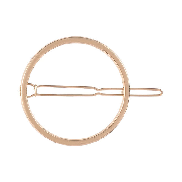 Metal Retro Geometric Rhinestone Star Moon Pearl Women's Hair Accessories Electroplating Hairpin
