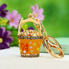 Metal Rhinestone Koala Bear Car Key Chain And Women's Bag Pendant