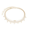 Metal Rhinestone Sequins Electroplating Waist Chain For Women