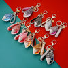 Metal Shell Conch Key Chain Pendant For Men And Women