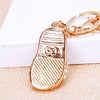 Metal Slippers Pattern Keychain For Men And Women