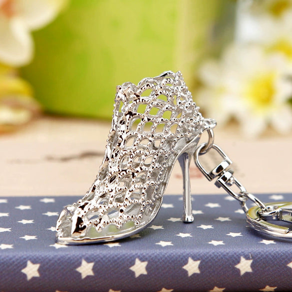 Metal Slippers Pattern Keychain For Men And Women