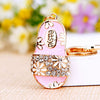 Metal Slippers Pattern Keychain For Men And Women