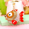 Metal Small Fish Shaped Keychain For Women As Gift