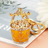 Metal Small Fish Shaped Keychain For Women As Gift