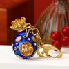 Metal Small Fish Shaped Keychain For Women As Gift
