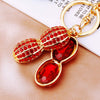 Metal Small Fish Shaped Keychain For Women As Gift