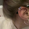 Metal Small Frog Earrings Simple Style Electroplated Animal Pattern For Women