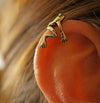 Metal Small Frog Earrings Simple Style Electroplated Animal Pattern For Women