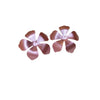Metal Spraypainted Flower Earrings Simple And Cool Style