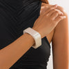 Metal Square Retro Style Electroplated Women's Bracelet