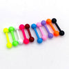 Metal Stainless Steel Geometric Painted Baking Varnish Unisex Body Piercing Earrings Jewelry