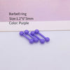 Metal Stainless Steel Geometric Painted Baking Varnish Unisex Body Piercing Earrings Jewelry