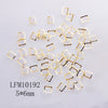 Metal Star Moon Snowflake Gear Nail Art Rivet Charms Simple Decorative Nail Jewelry Patch For Diy Nail Design