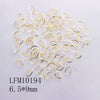 Metal Star Moon Snowflake Gear Nail Art Rivet Charms Simple Decorative Nail Jewelry Patch For Diy Nail Design