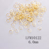 Metal Star Moon Snowflake Gear Nail Art Rivet Charms Simple Decorative Nail Jewelry Patch For Diy Nail Design