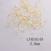 Metal Star Moon Snowflake Gear Nail Art Rivet Charms Simple Decorative Nail Jewelry Patch For Diy Nail Design