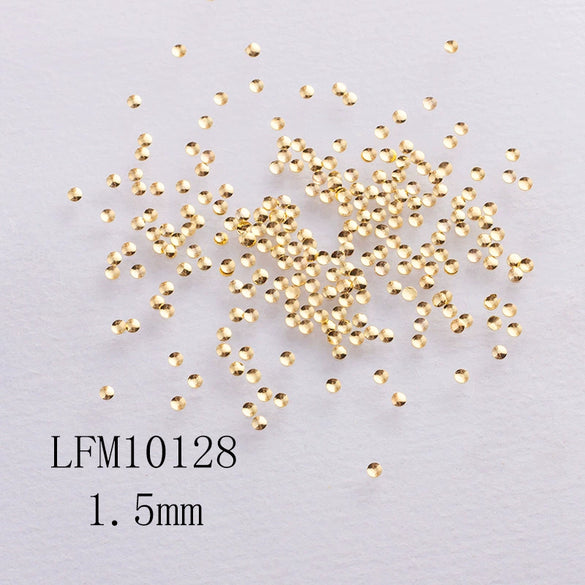 Metal Star Moon Snowflake Gear Nail Art Rivet Charms Simple Decorative Nail Jewelry Patch For Diy Nail Design