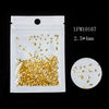 Metal Star Moon Snowflake Gear Nail Art Rivet Charms Simple Decorative Nail Jewelry Patch For Diy Nail Design