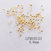 Metal Star Moon Snowflake Gear Nail Art Rivet Charms Simple Decorative Nail Jewelry Patch For Diy Nail Design