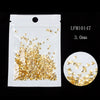 Metal Star Moon Snowflake Gear Nail Art Rivet Charms Simple Decorative Nail Jewelry Patch For Diy Nail Design