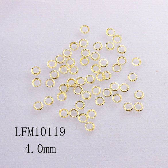 Metal Star Moon Snowflake Gear Nail Art Rivet Charms Simple Decorative Nail Jewelry Patch For Diy Nail Design