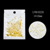 Metal Star Moon Snowflake Gear Nail Art Rivet Charms Simple Decorative Nail Jewelry Patch For Diy Nail Design