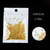 Metal Star Moon Snowflake Gear Nail Art Rivet Charms Simple Decorative Nail Jewelry Patch For Diy Nail Design