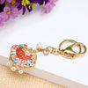 Metal Swan Creative Keychain For Women As Gift