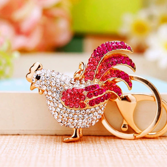 Metal Swan Creative Keychain For Women As Gift