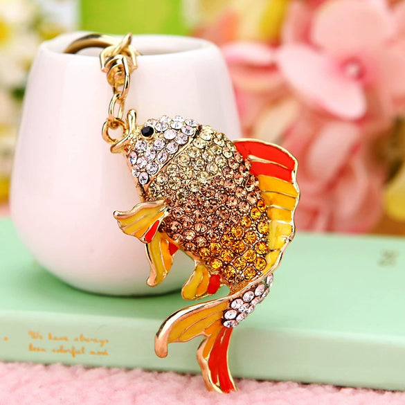 Metal Swan Creative Keychain For Women As Gift