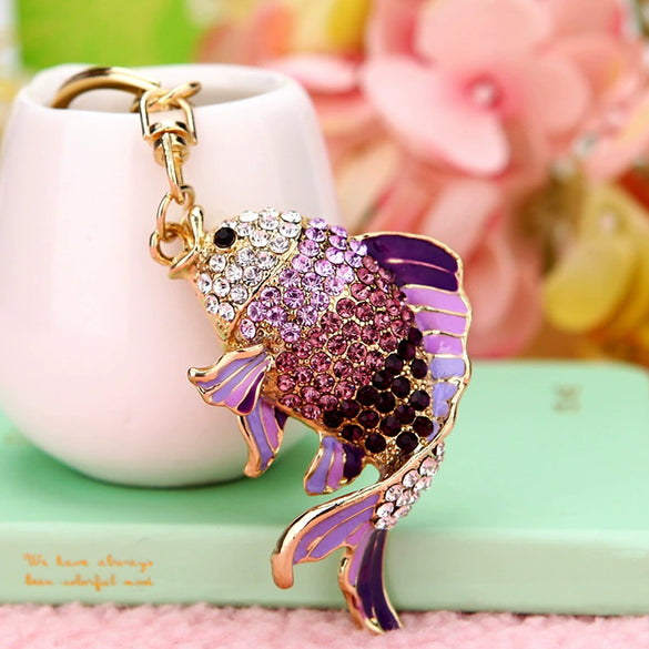 Metal Swan Creative Keychain For Women As Gift