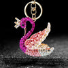 Metal Swan Creative Keychain For Women As Gift