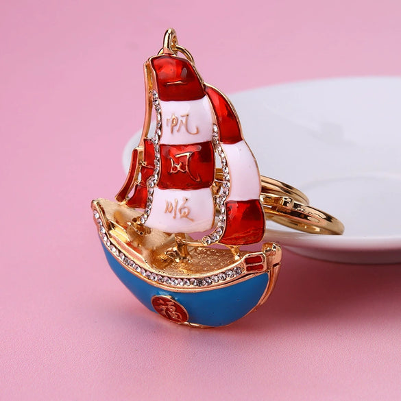 Metal Swan Creative Keychain For Women As Gift